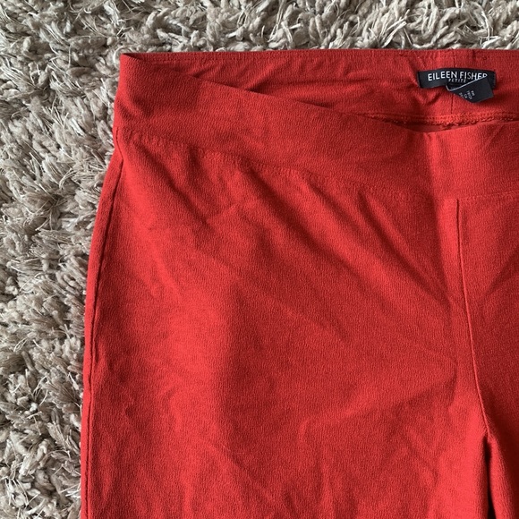 EILEEN FISHER Petite Stretch Crepe Slim Ankle Pants - Picture 3 of 9